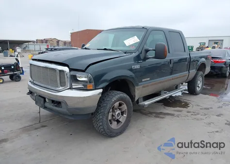2004 Ford F-250 Lariat/Xl/Xlt из США, поврежденный, VIN 1FTNW21P84ED25032